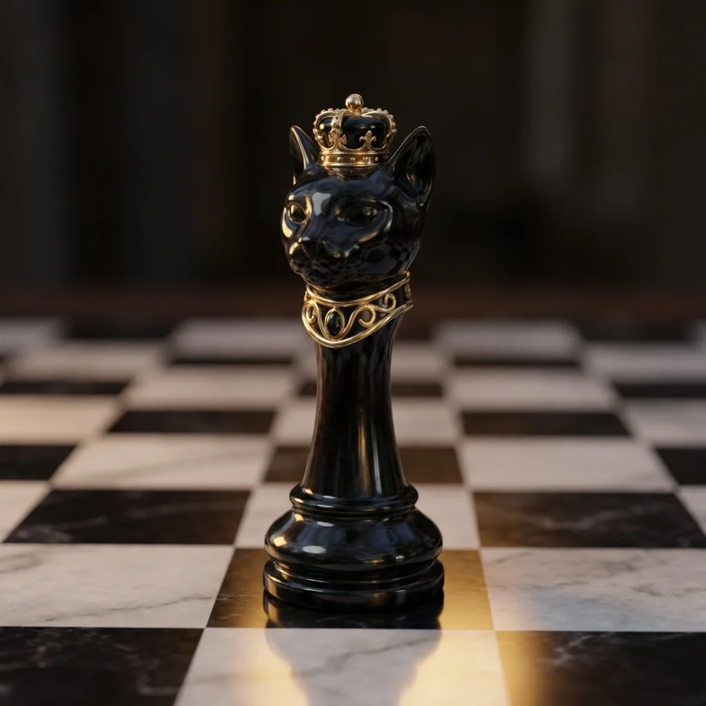 Cat Chess Hero Commander