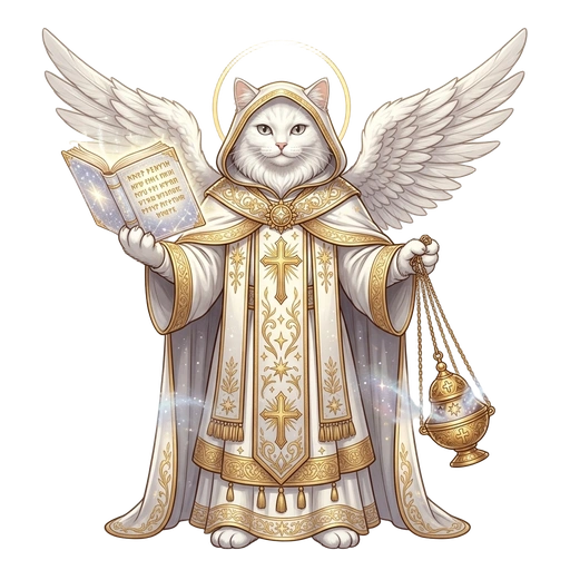 Der Hohe Seraph-Kantor (Läufer) — Heller Hofstaat