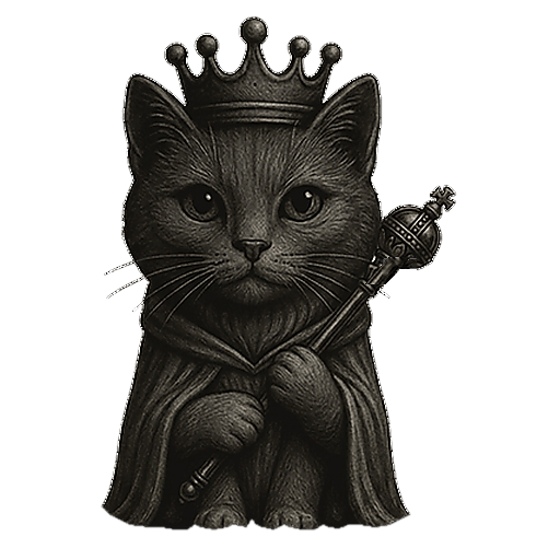 black king-cat