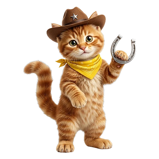 Die Hilfssheriff-Kätzchen (Bauern) — Heller Hofstaat