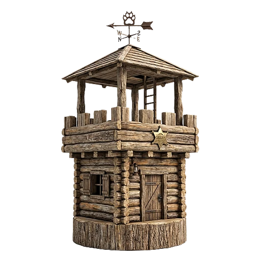 Das Wüsten-Gefängnis (Turm) — Heller Hofstaat