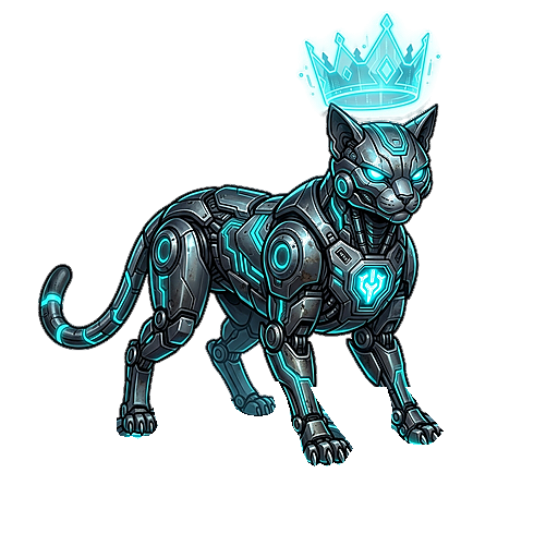 Cyber-Katzen König