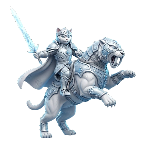 Frostzahn-Späher (Springer) — Heller Hofstaat