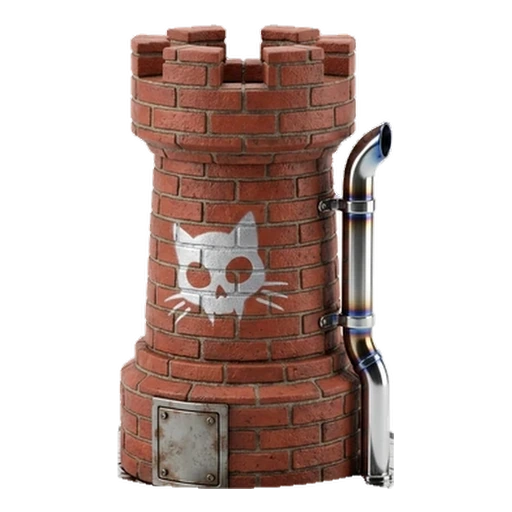 Der Obsidian-Monolith (Turm) — Heller Hofstaat