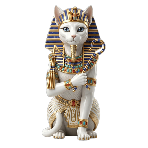 Pharaonen-Katzen König