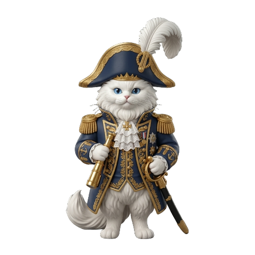 Piraten-Katzen König
