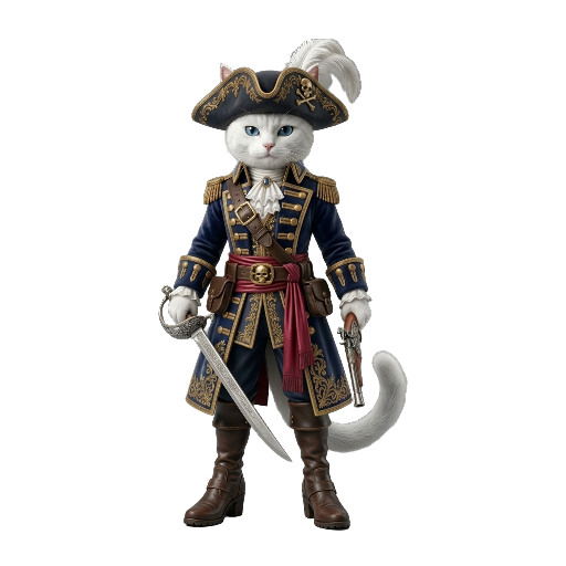 Erste Maatin Calico Morgan (Dame) — Heller Hofstaat