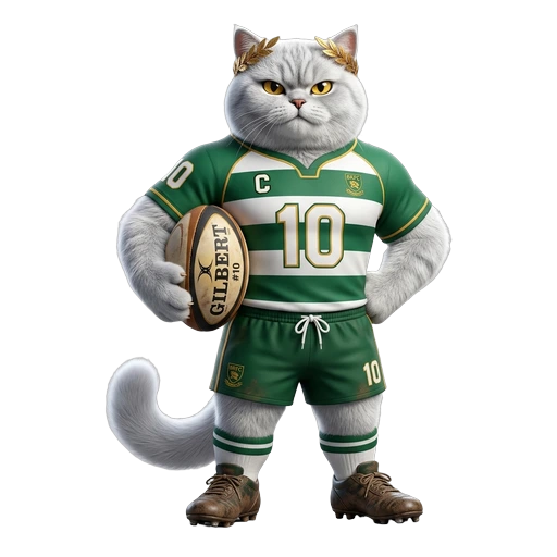 Rugby-Katzen König