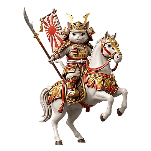 Hatamoto-Sprungmeister (Springer) — Heller Hofstaat