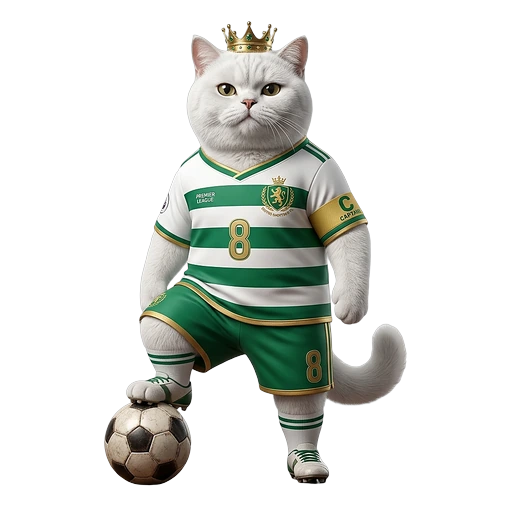 Soccer-Katzen König