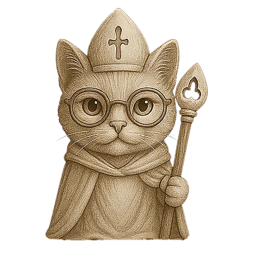Der Gelehrte Dorf-Kater (Läufer) — Heller Hofstaat