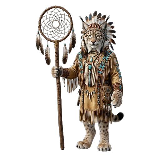 Der Schamane des Kronendachs (Läufer) — Heller Hofstaat