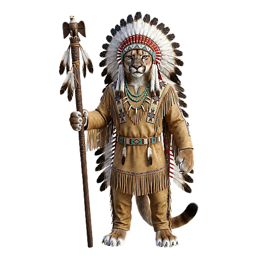 Tribal-Katzen König