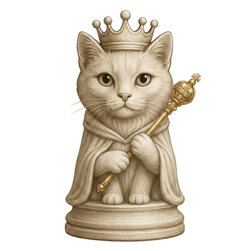 white king-cat